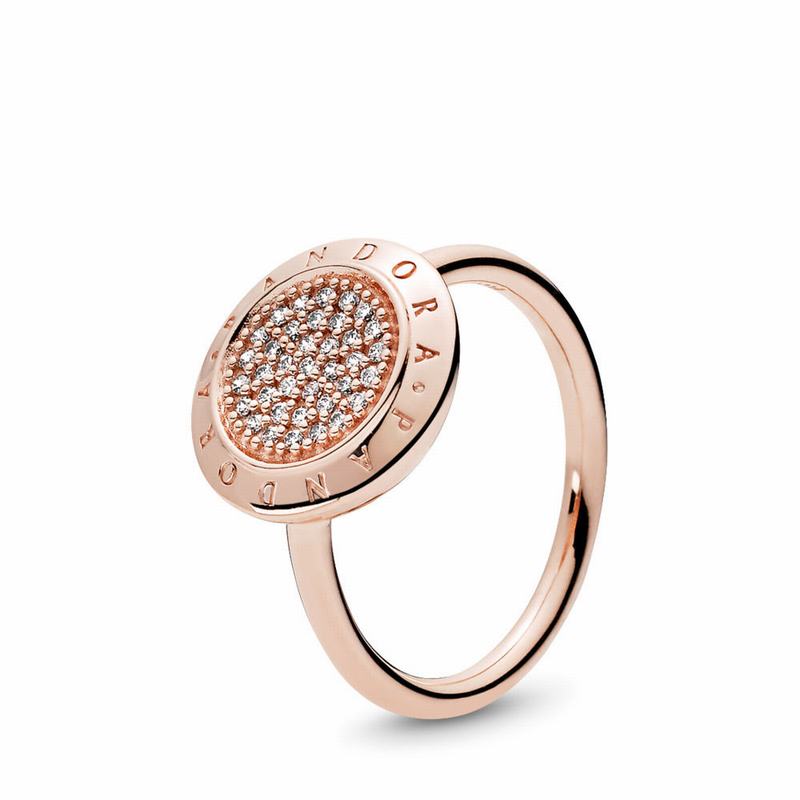 Pandora Rose™ Signature Stackable Ring NZ Sale (284576-SBV)